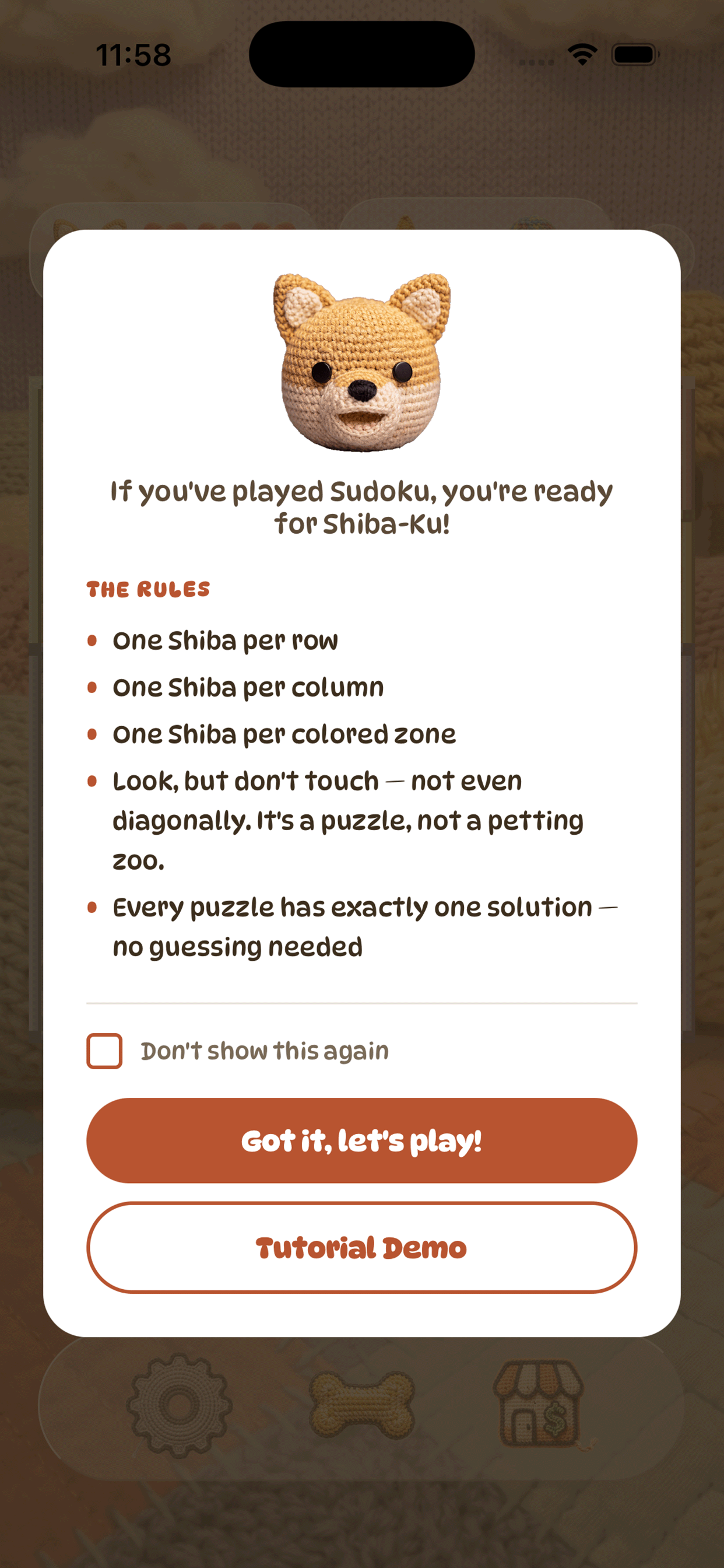 Shiba-Ku: Cozy sudoku puzzles screenshot 3