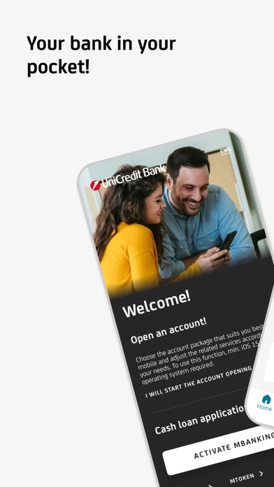 Screenshot #1 pour UniCredit mBanking