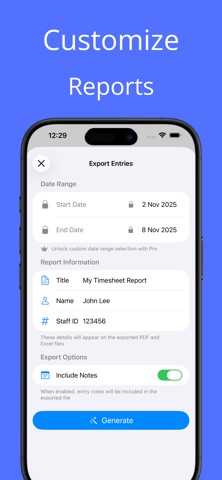 Hours Tracker - HourStreaks screenshot
