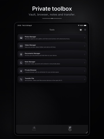 Multi Space: Dual Social iPad screenshot
