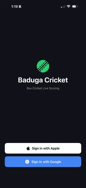 Baduga Cricket screenshot 1