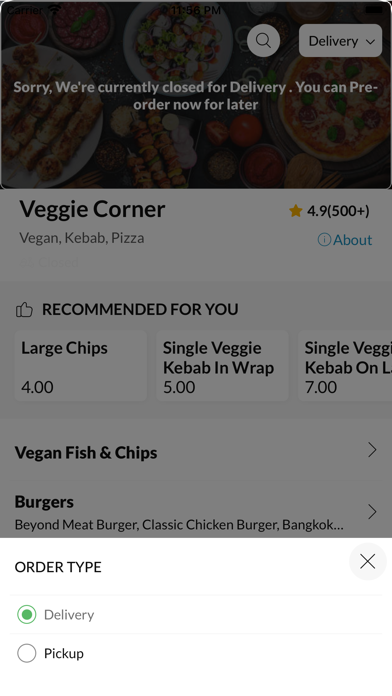 Veggie Corner Screenshot