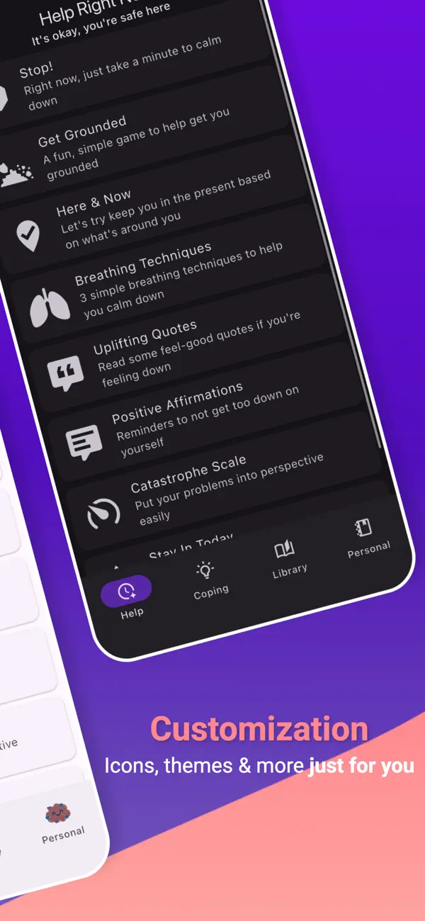 #2. What's Up? A Mental Health App (iOS) Por: Jackson Tempra