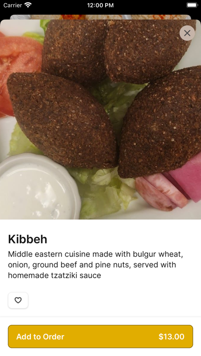 Habibi's Cafe and Pizzeria iPhone screenshot 3 - Food & Drink app