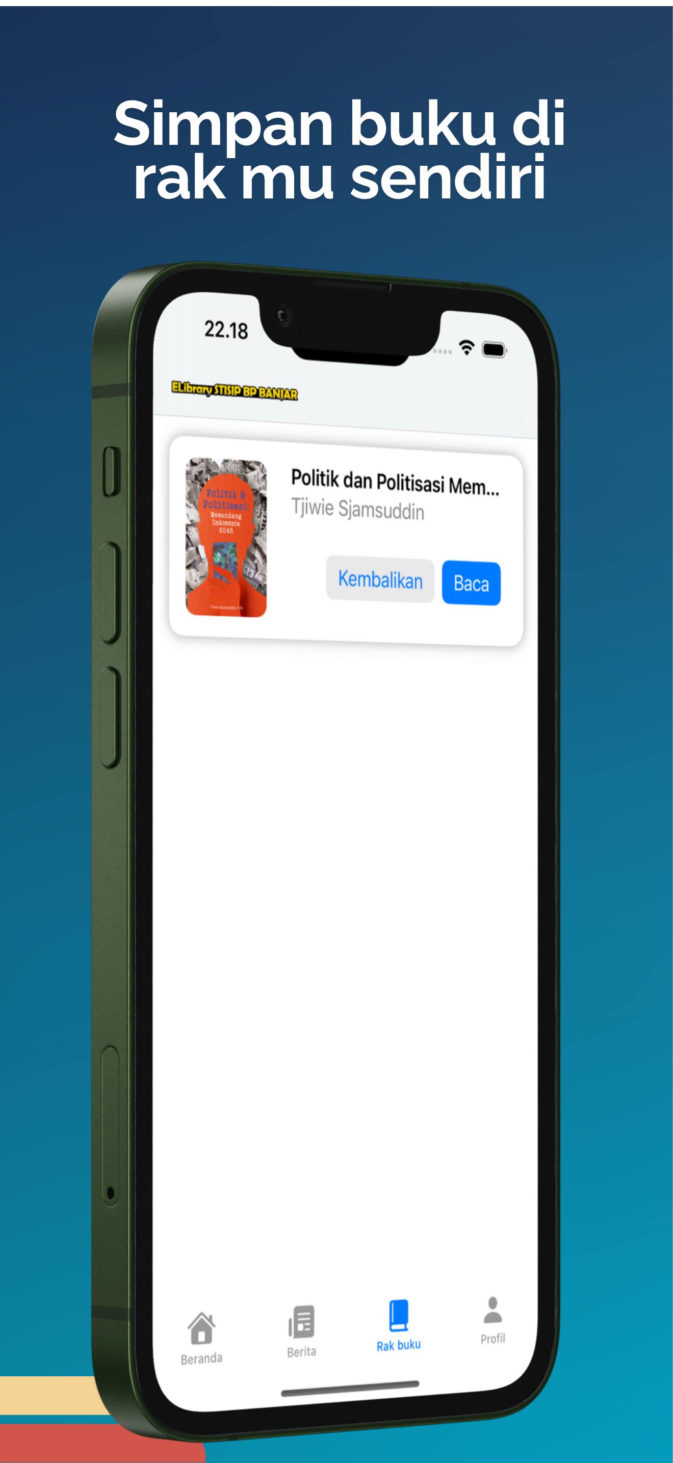 ELibrary STISIP BP BANJAR screenshot 4