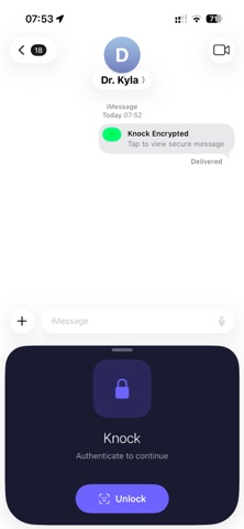 Knock Messaging Screenshot 4 of 6