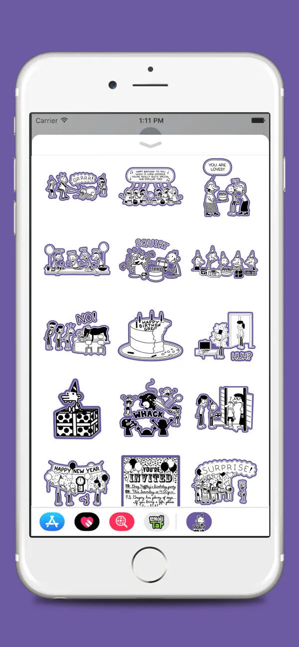 Screenshot #3 pour Partypooper Messaging Stickers