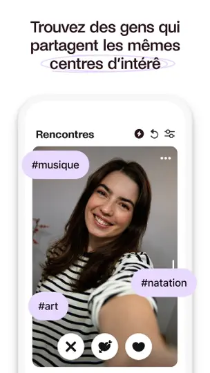 Capture d'écran de Badoo Premium sur iPhone 5