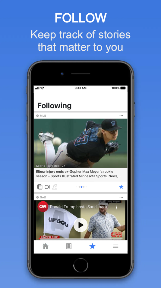 #4. Fuse: Personalized News (iOS) 由: Live Semantics Ltd.