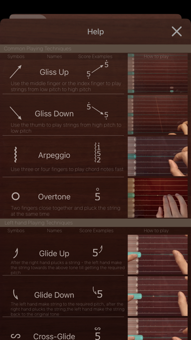 iGuzheng Screenshot