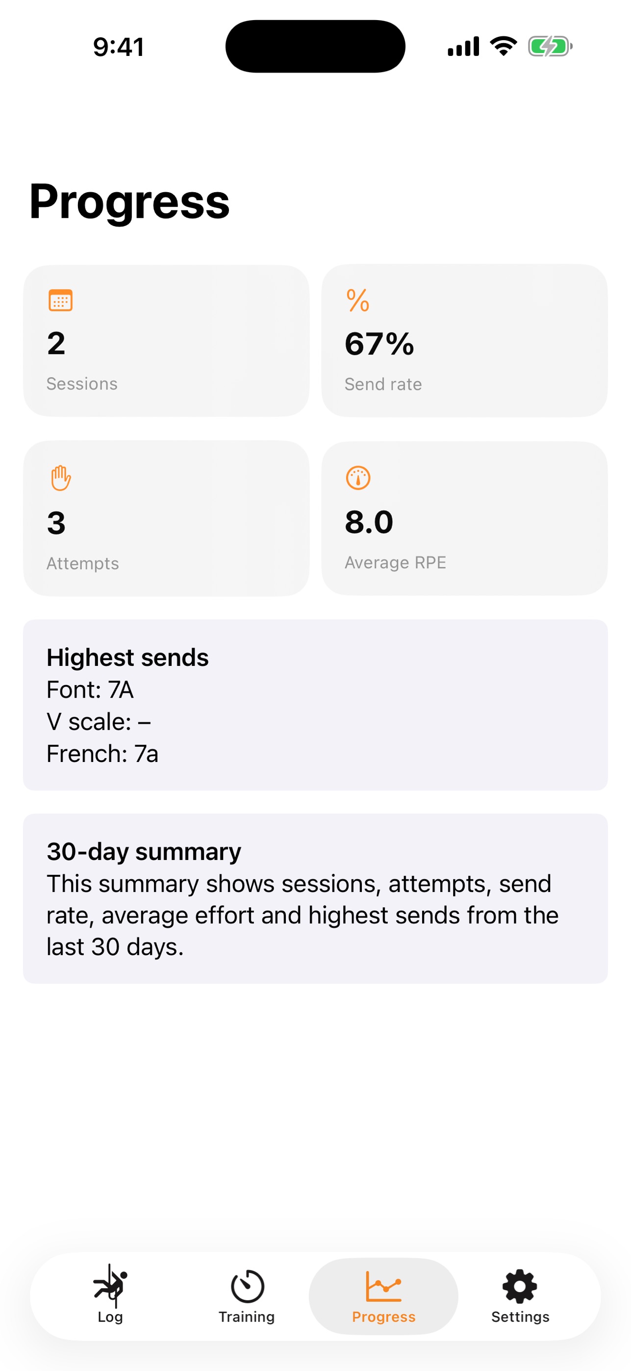 Screenshot 4 of CruxLog: Climbing Log