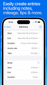 Hours Tracker: Time Tracking screenshot