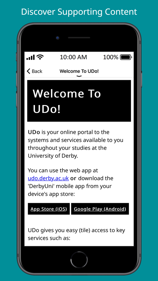 #2. DerbyUni (iOS) 由: University Of Derby
