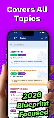 CPN Pediatric Nurse Exam 2026 iPhone screenshot