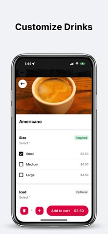 Smoky Hollow Coffee iPhone screenshot