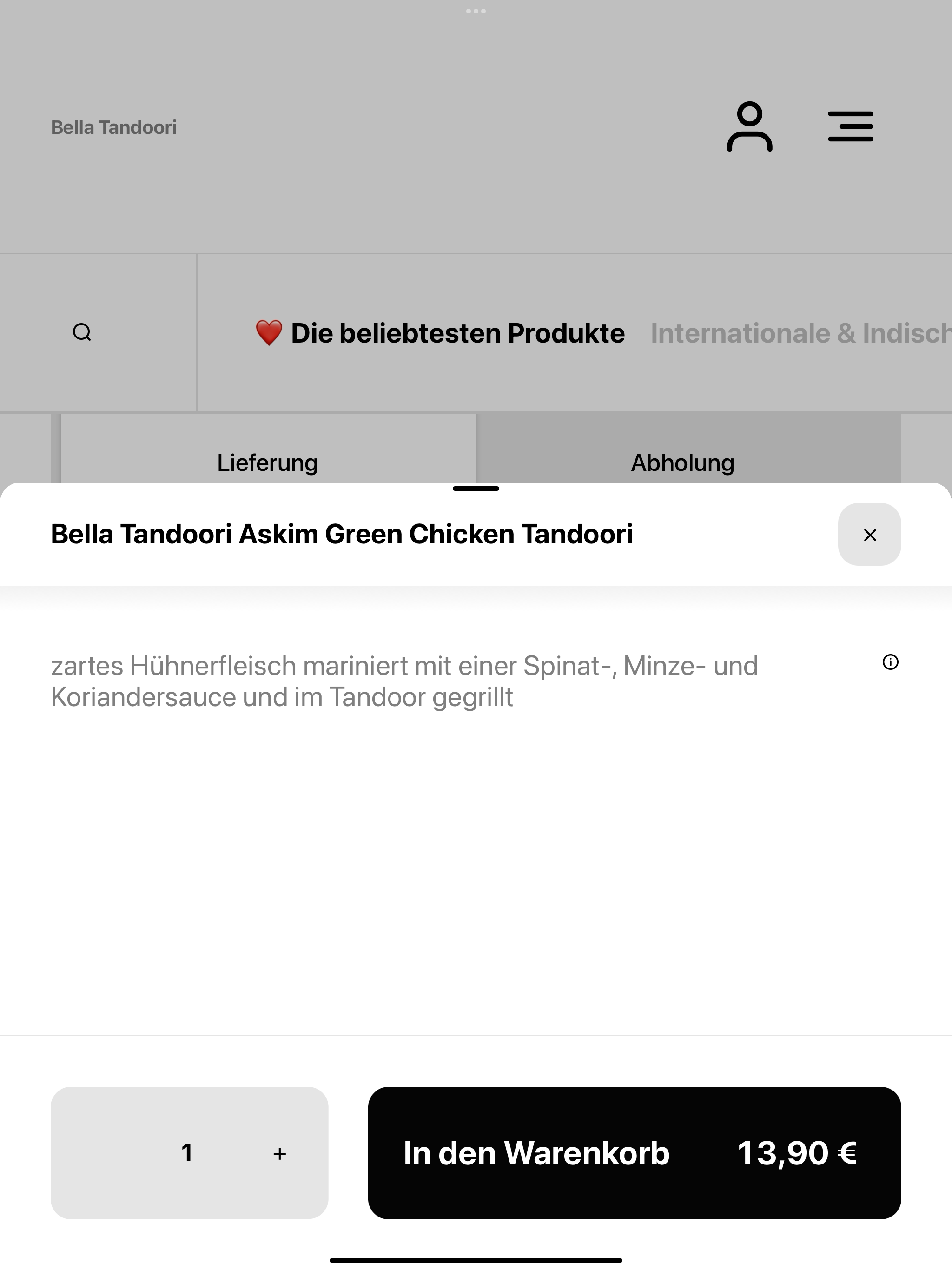 Bella Tandoori