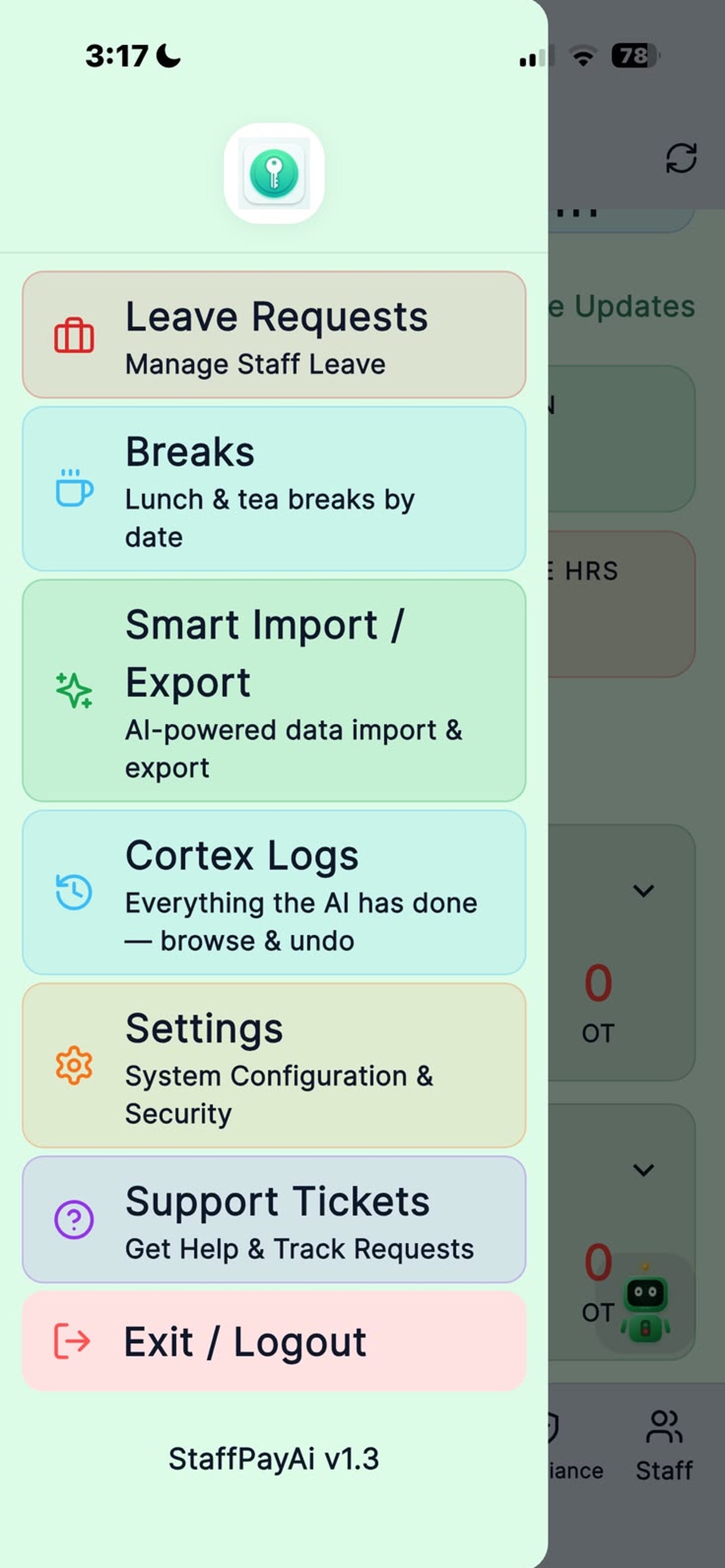 Screenshot 2 of StaffPayAi
