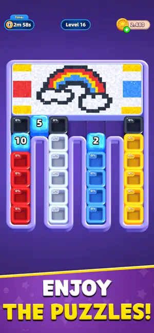 Sand Fill Jam: Drop Puzzle screenshot 3
