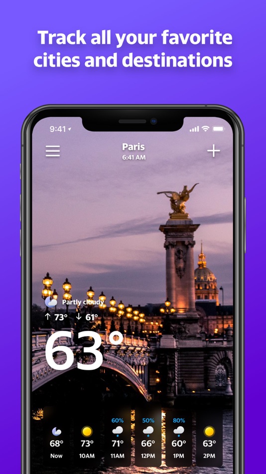 #4. Yahoo Weather (iOS) Podle: Yahoo