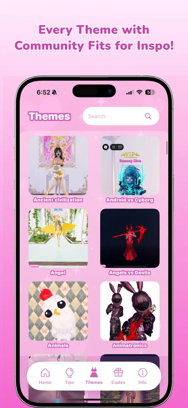 Screenshot #3 pour Dress to Impress - DTI Guide