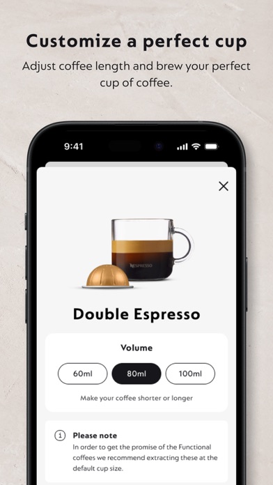 Nespresso Smart Screenshot