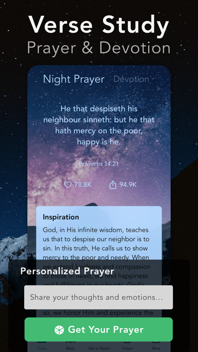 Bible-Faith Prayer & KJV Audio Screenshot