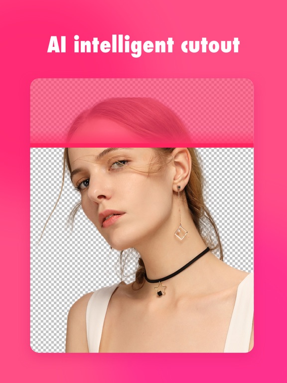 Background Eraser: Cutout iPad screenshot 1 - Photo & Video app