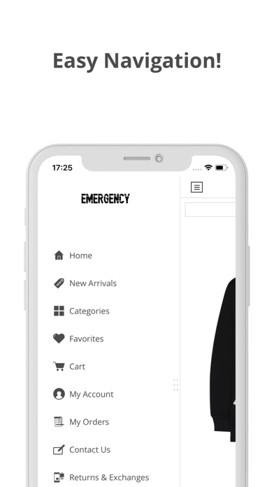 Emergency Clothing Store Screenshot