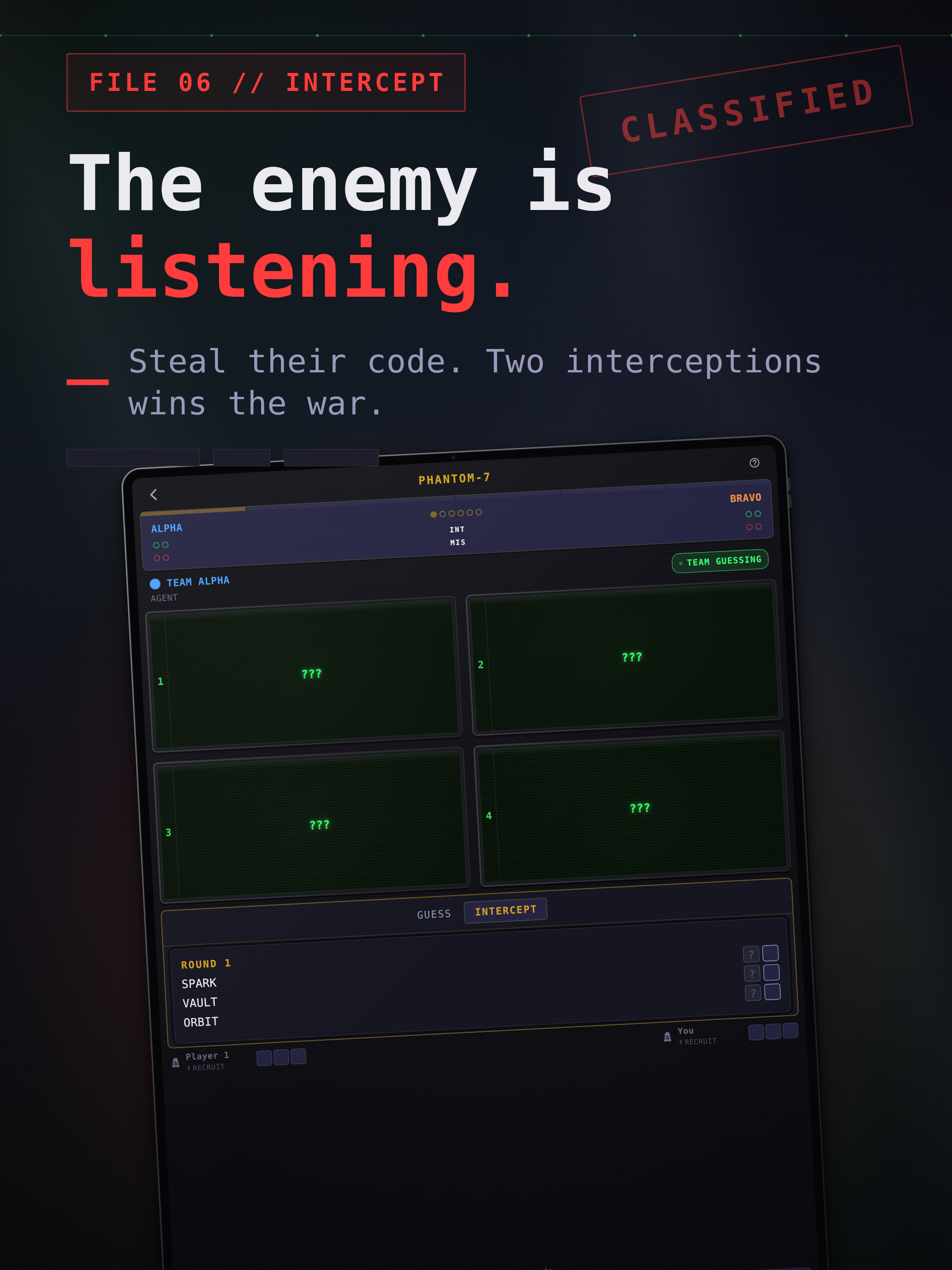 Wiretap: Spy Party Word Game screenshot 15