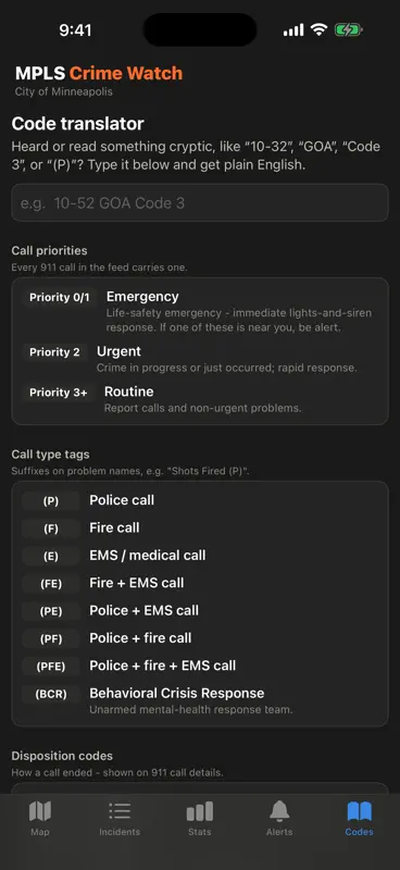 MPLS Crime Watch screenshot 10 of 10