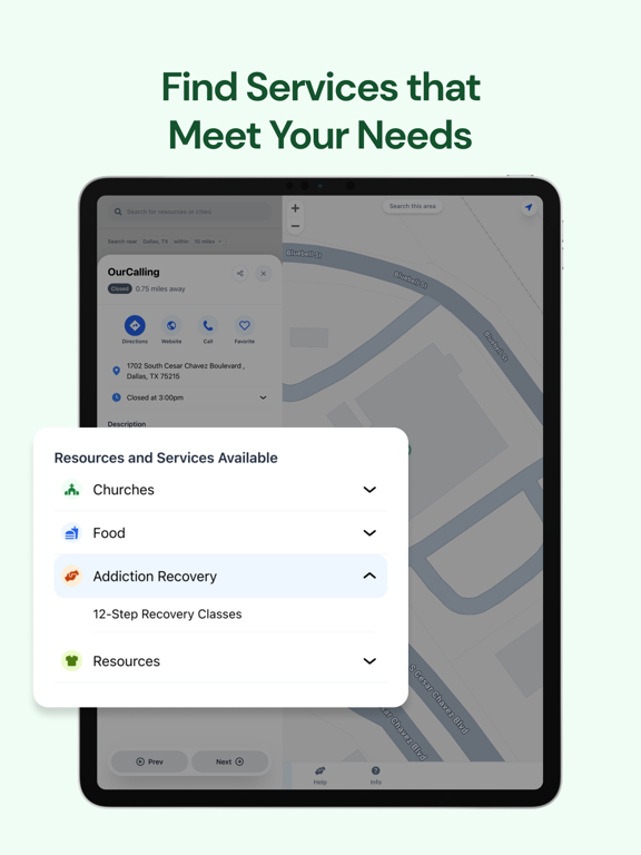 OurCalling iPad screenshot 3 - Lifestyle app