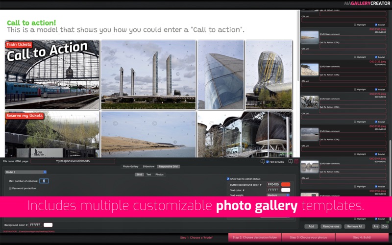 Screenshot #1 pour maGalleryCreator