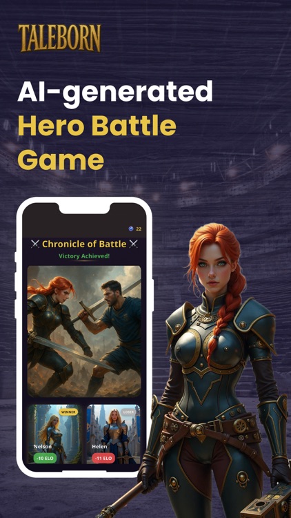 Taleborn - AI Hero Arena Fight