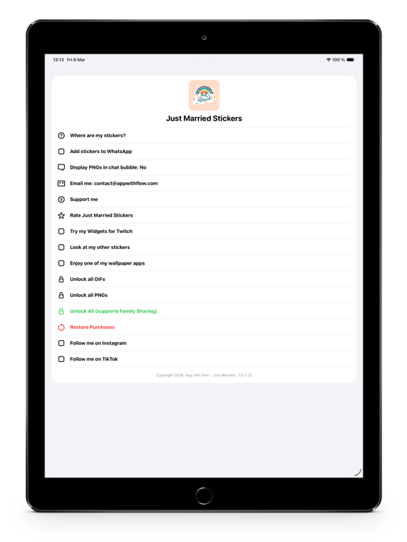 Screenshot #4 pour Juste Marriés GIF Stickers