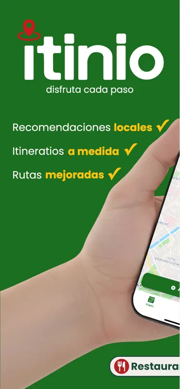 itinio - Local Recommendations screenshot 1 of 5
