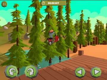 Adventure Bike Trials iPad screenshot