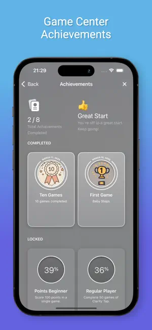 Clarity Tap screenshot 3