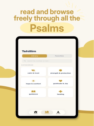 Torah Lock - Daily Tehillim iPad screenshot
