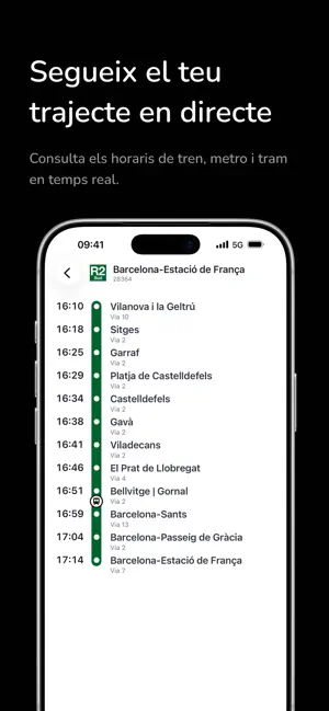 Transporta'm iPhone screenshot 3
