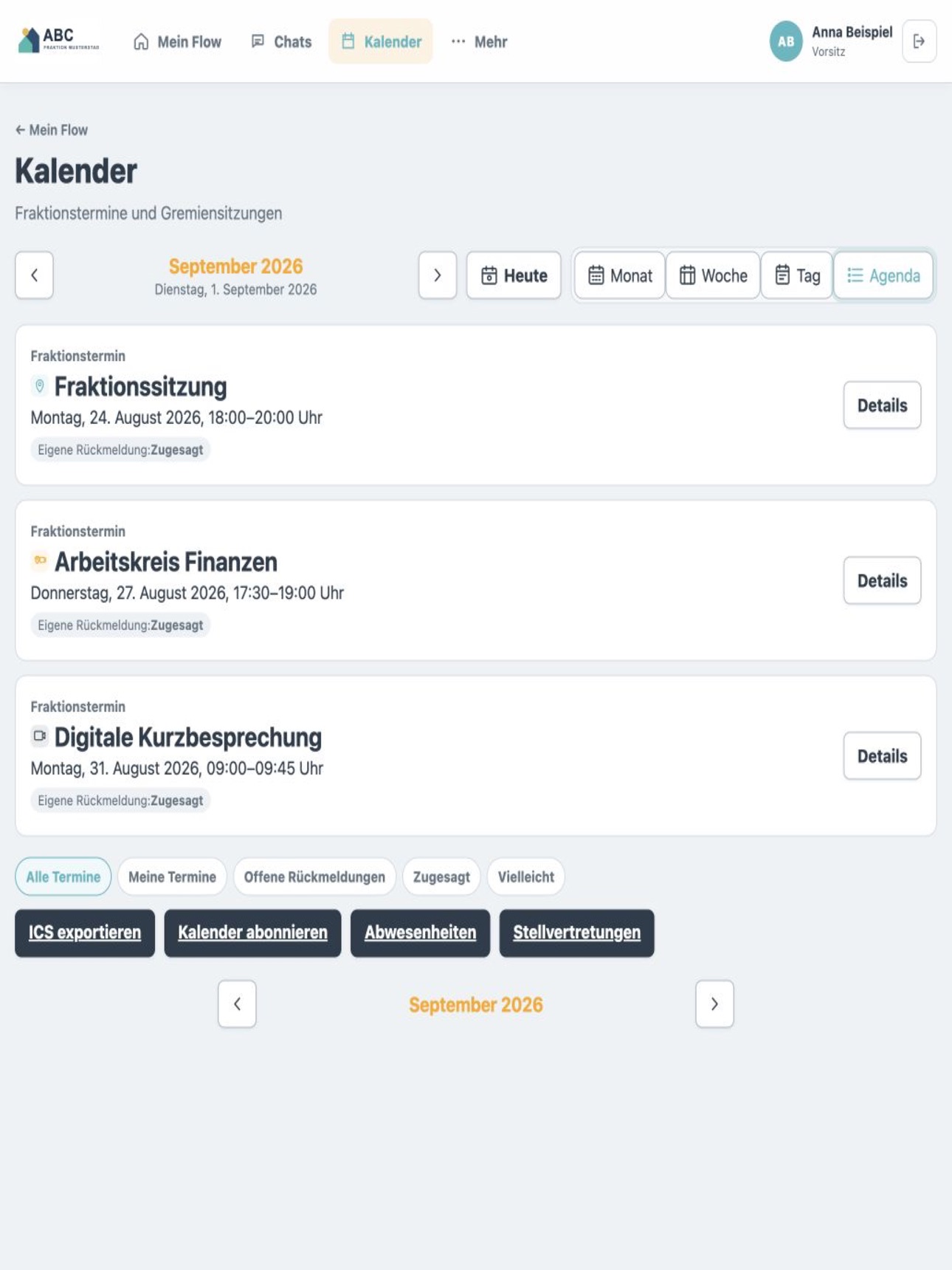 Screenshot 8 of FraktionsFlow