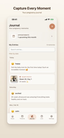 Nooko - Pregnancy Tracker Screenshot 8 of 10