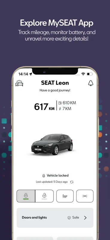 My SEAT App screenshot 2 of 6