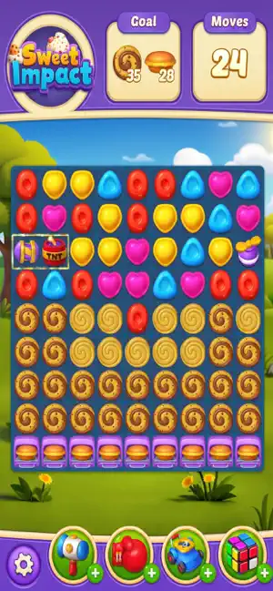 Sweet Impact - Match 3 Game screenshot 1