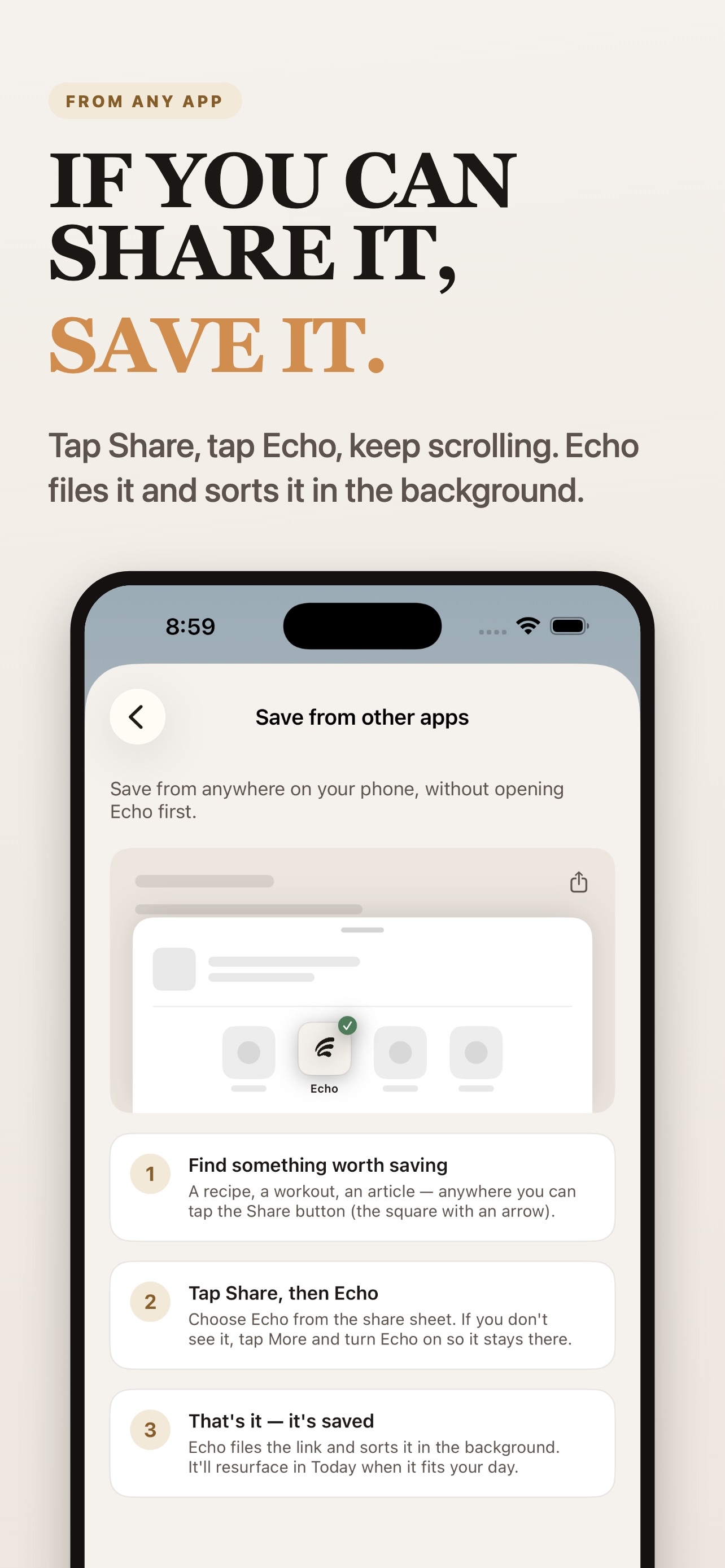Screenshot 6 of Echo: Smart Link Saver