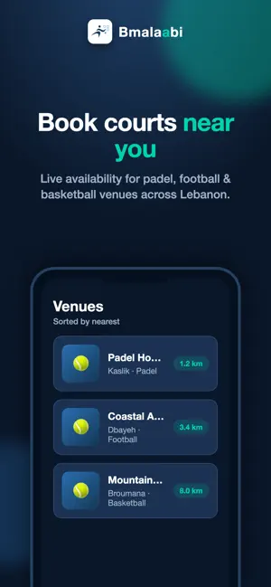 Bmalaabi: Book Your Spot &Play screenshot 2