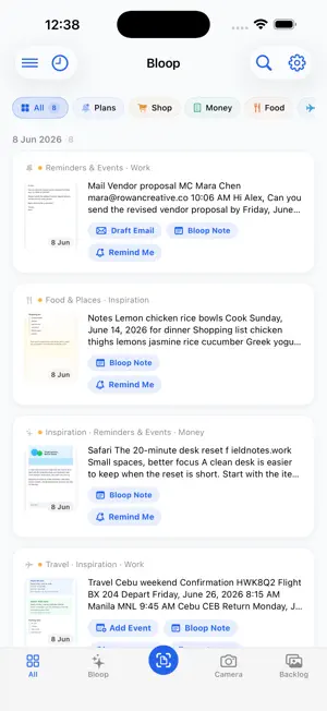 Bloop — Screenshot Actions screenshot 4