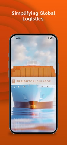 Freight Calculator App Screenshot 1 of 5