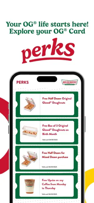Krispy Kreme OG_Card iPhone screenshot 2