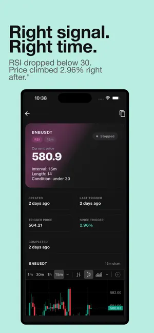 Crypto Alerts : Trading Signal screenshot 3