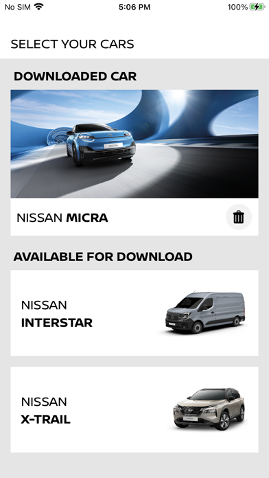 Screenshot #1 pour NISSAN Driver's Guide